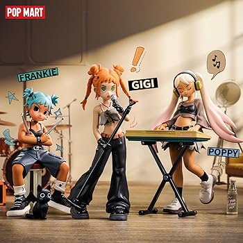 Amazon.com: POP MART Peach Riot Rise Up Series Figures